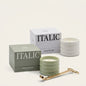 Ceramic Candle & Wick Trimmer Set Italic