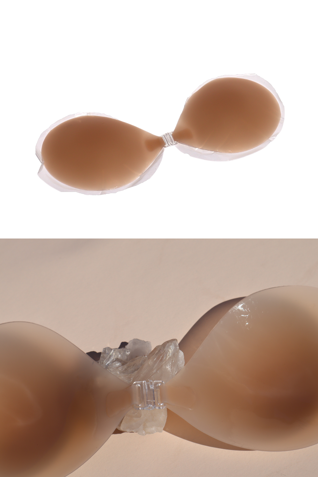 Match Maker - Silicone Travel Case + x1  Silicone Stick-On Bra - WSL Boob-eez
