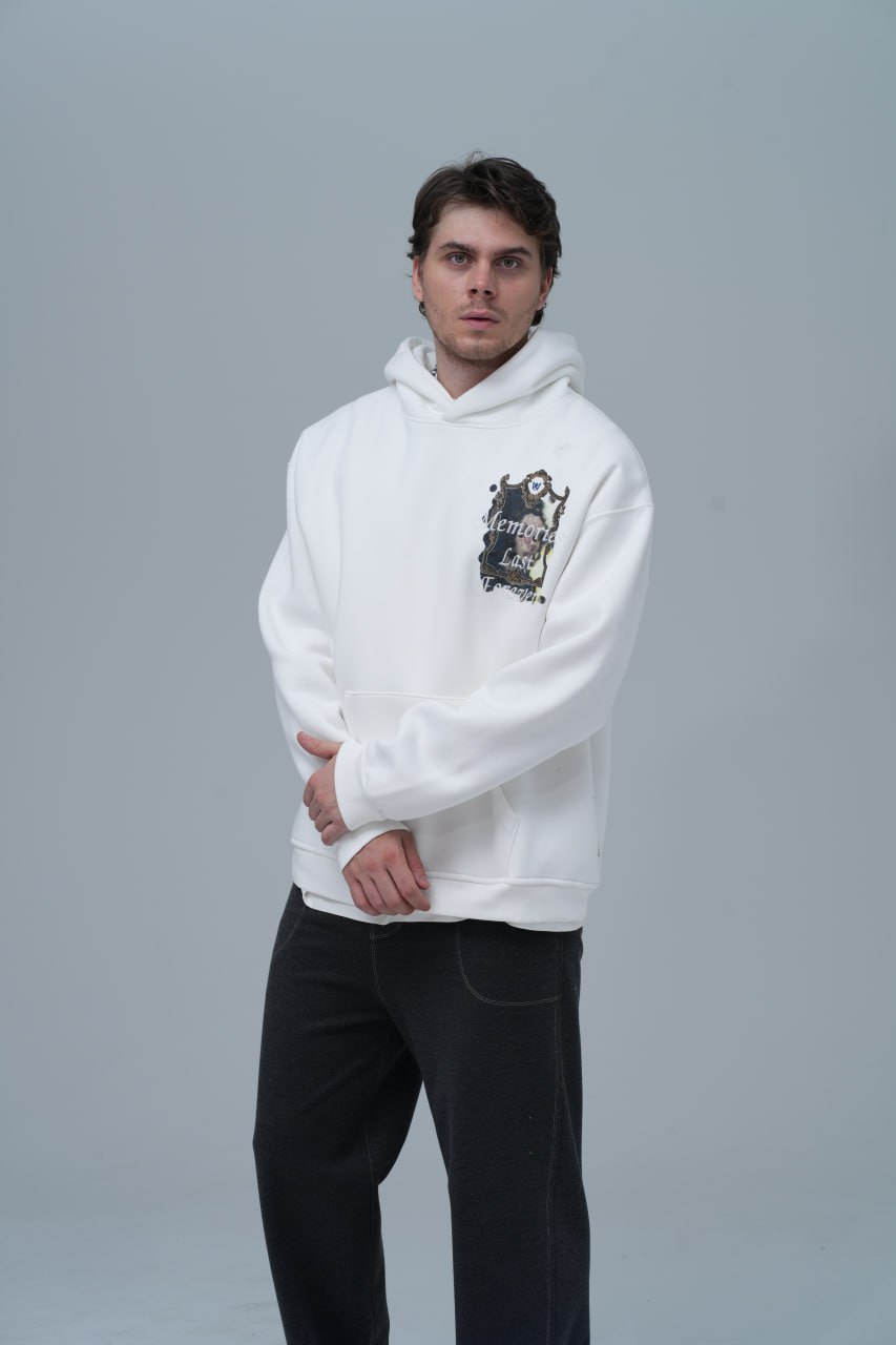 "Memories Last Forever" Surrealist Graphic Hoodie Withinblack