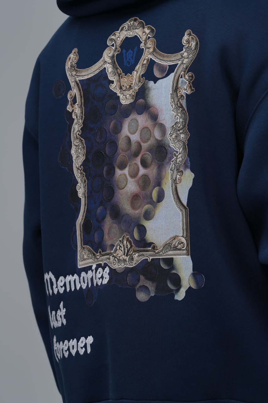 "Memories Last Forever" Surrealist Graphic Hoodie Withinblack