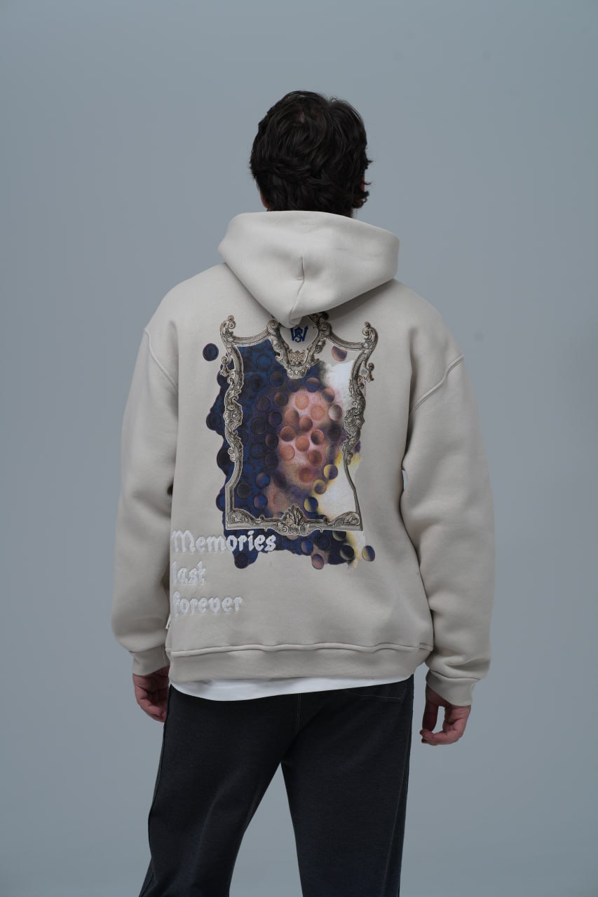 "Memories Last Forever" Surrealist Graphic Hoodie Withinblack