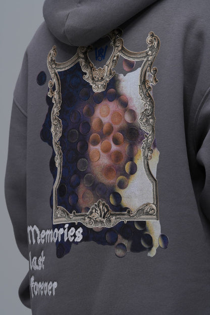 "Memories Last Forever" Surrealist Graphic Hoodie Withinblack