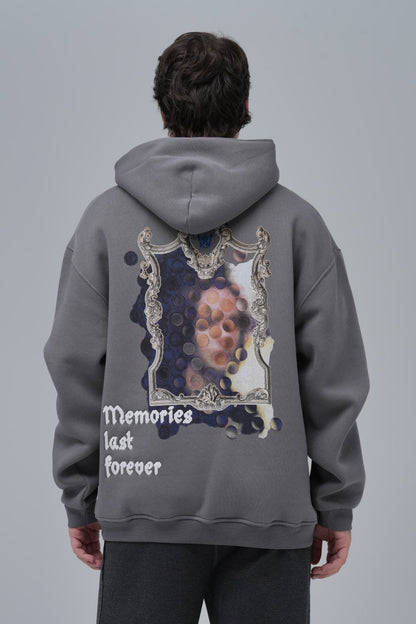 "Memories Last Forever" Surrealist Graphic Hoodie Withinblack