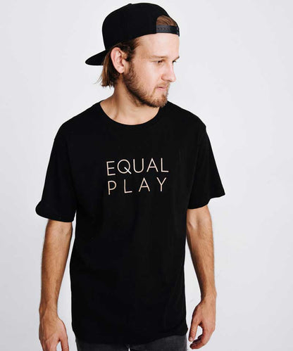 Equal Play Men's Athletic T Shirt Goal Five