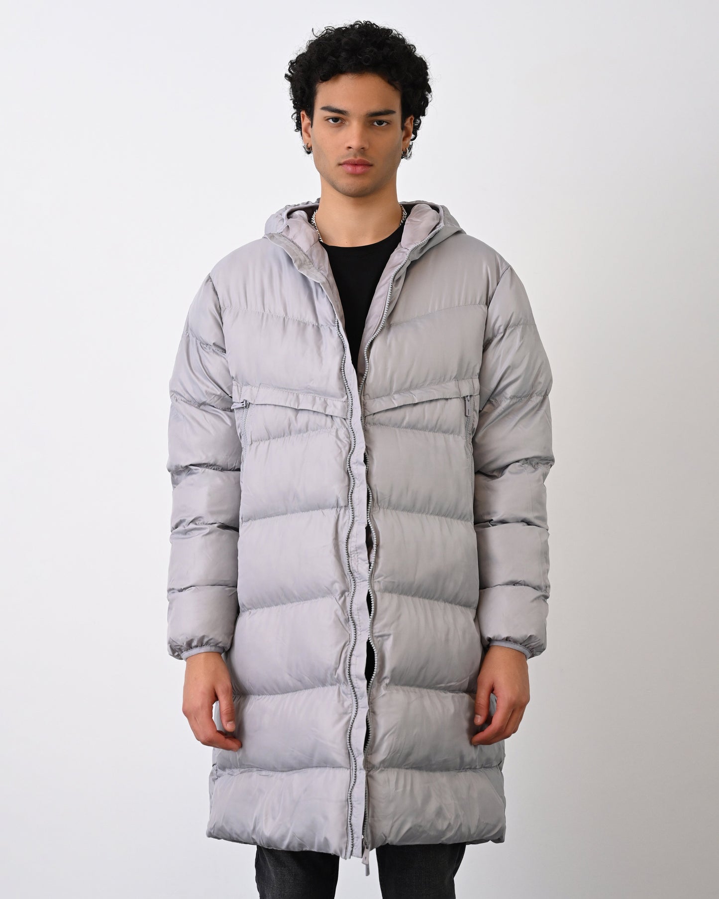 Men's Long Winter Coat – Fleece Lined Withinblack