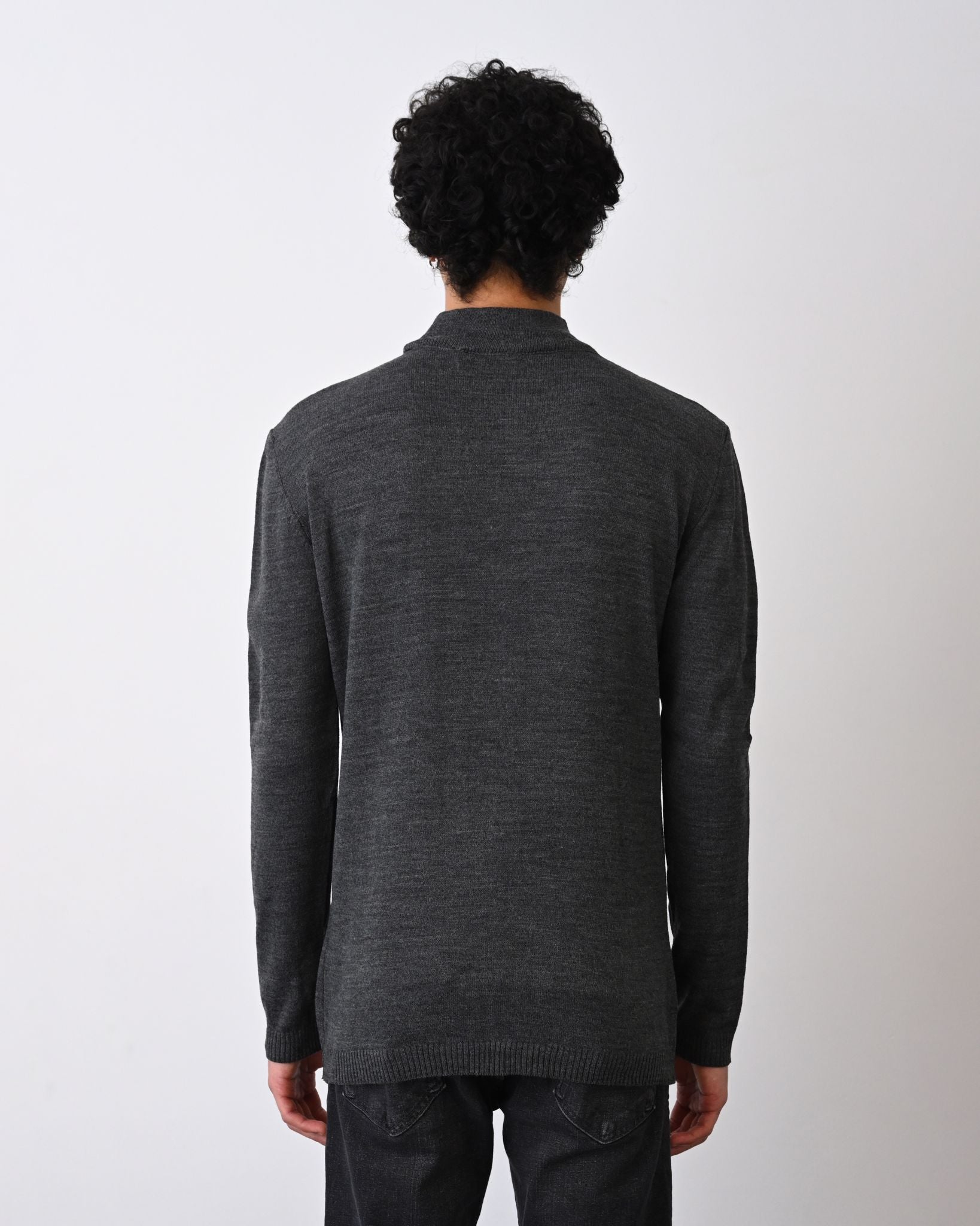 Turtleneck Knit Sweater Withinblack