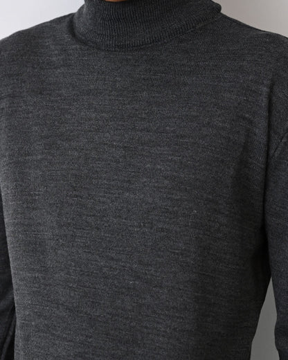 Turtleneck Knit Sweater Withinblack