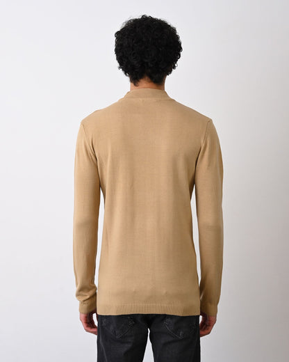 Turtleneck Knit Sweater Withinblack