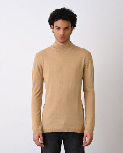 Turtleneck Knit Sweater Withinblack