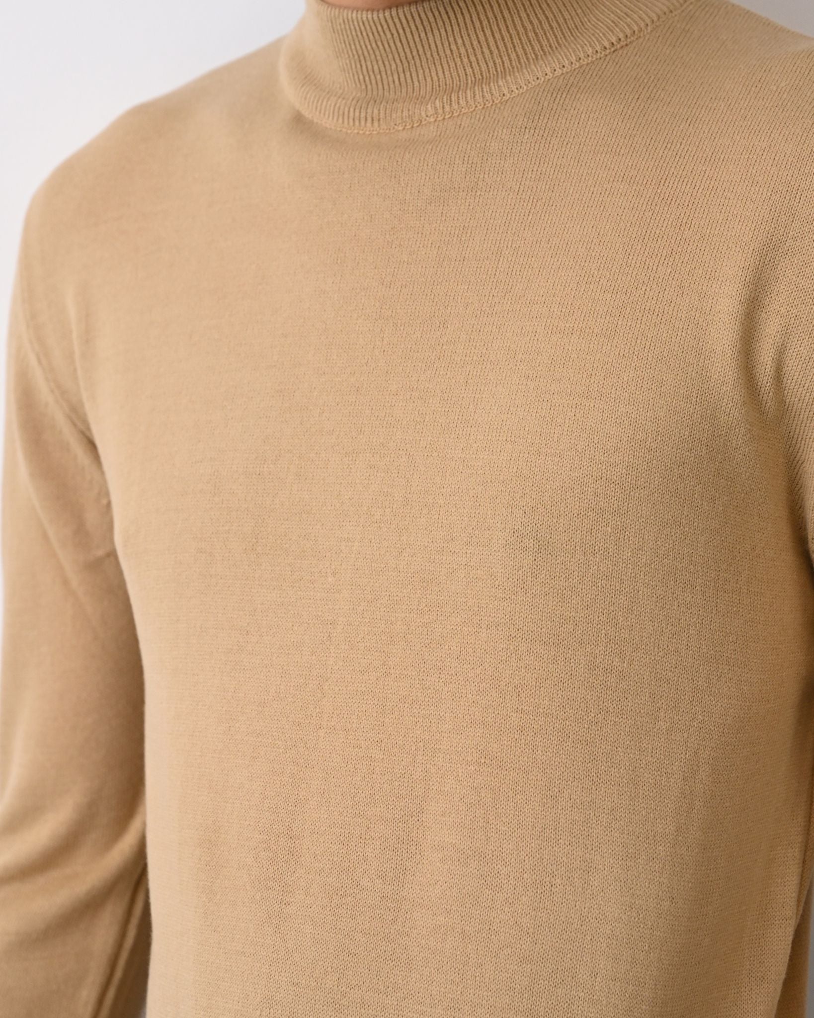 Turtleneck Knit Sweater Withinblack