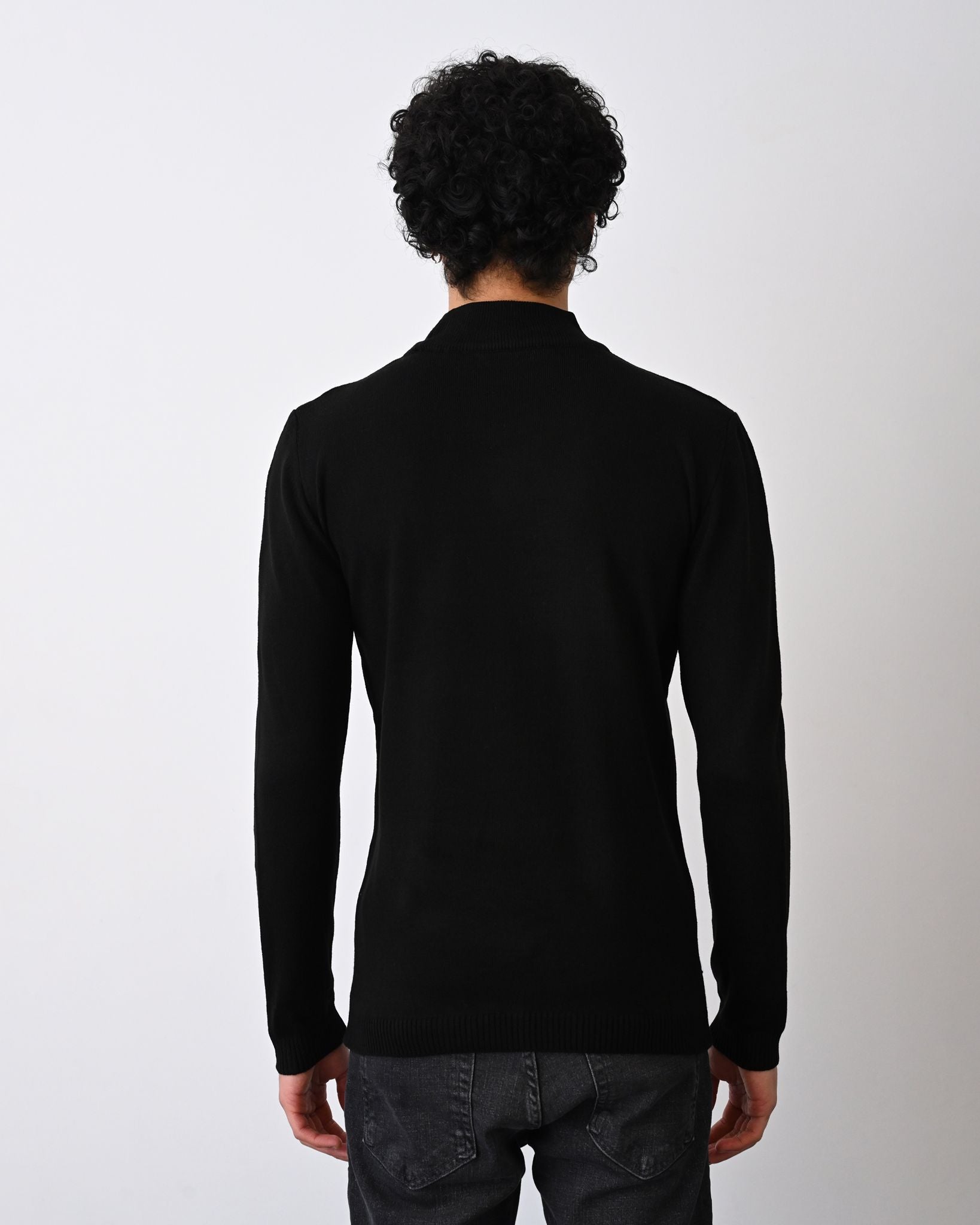 Turtleneck Knit Sweater Withinblack