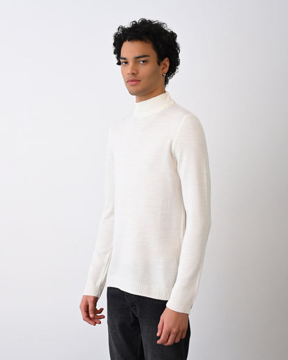 Turtleneck Knit Sweater Withinblack