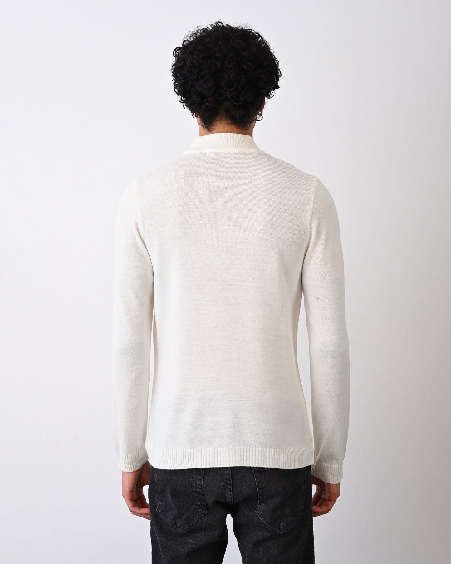 Turtleneck Knit Sweater Withinblack