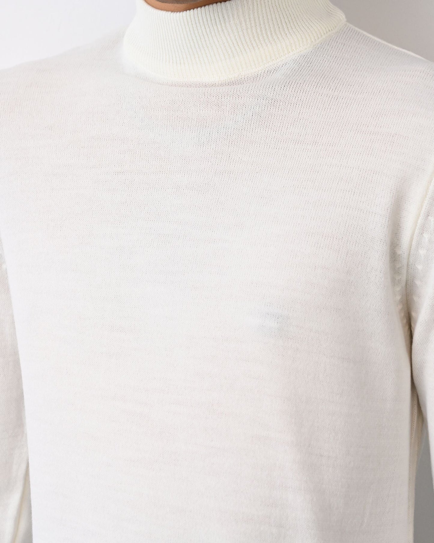 Turtleneck Knit Sweater Withinblack