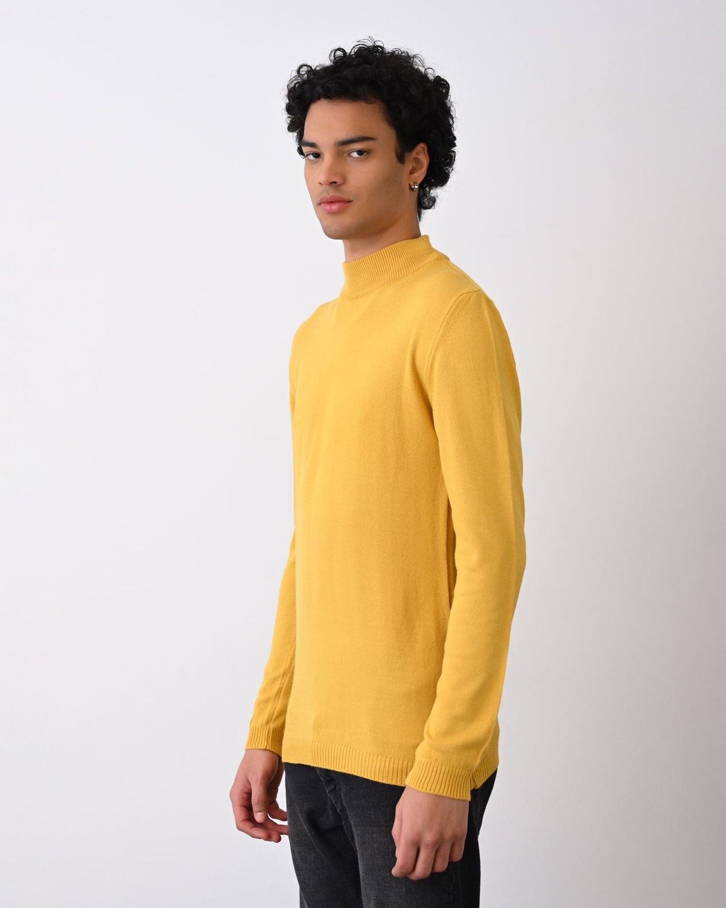 Turtleneck Knit Sweater Withinblack