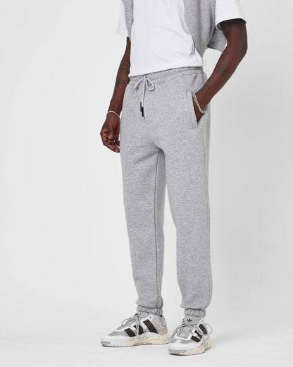 Men's Oversized Fleece-Lined Jogger Sweatpants Withinblack
