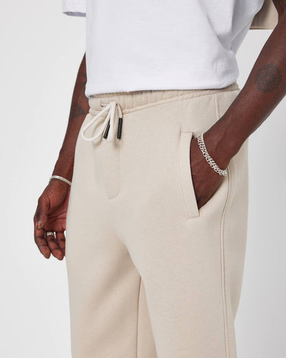 Men's Oversized Fleece-Lined Jogger Sweatpants Withinblack