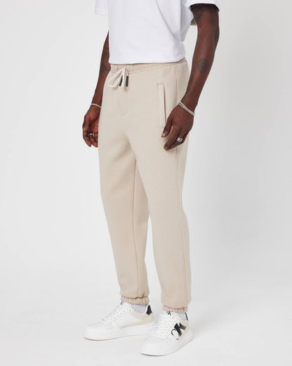 Men's Oversized Fleece-Lined Jogger Sweatpants Withinblack