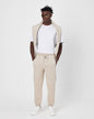Men's Oversized Fleece-Lined Jogger Sweatpants Withinblack