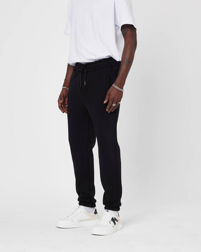 Men's Oversized Fleece-Lined Jogger Sweatpants Withinblack