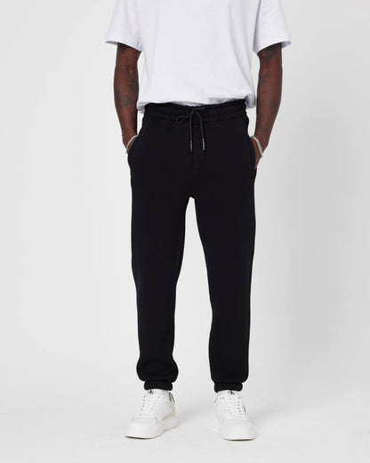 Men's Oversized Fleece-Lined Jogger Sweatpants Withinblack