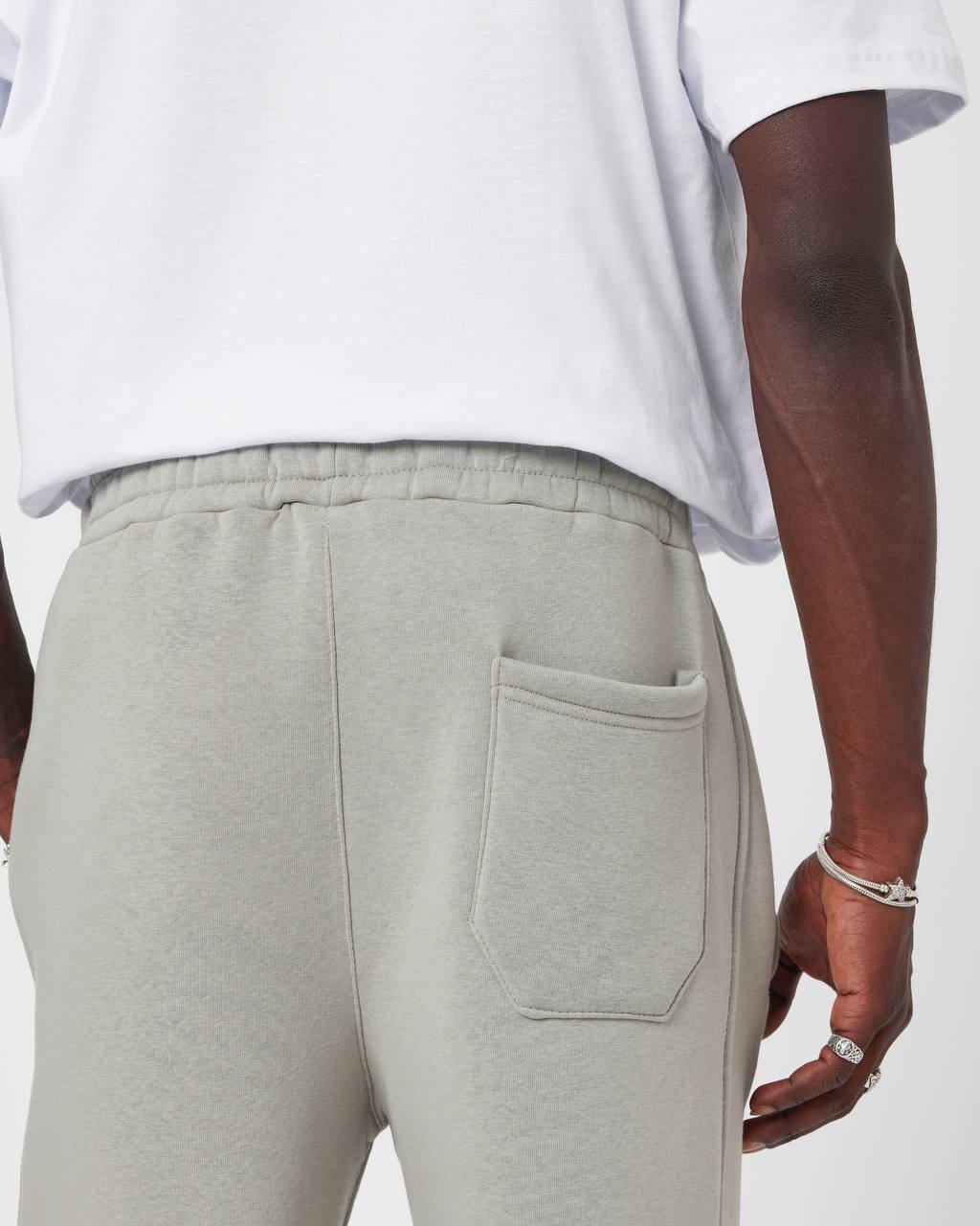 Men's Oversized Fleece-Lined Jogger Sweatpants Withinblack
