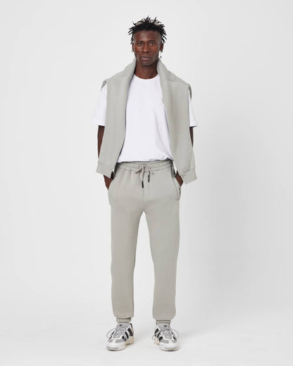 Men's Oversized Fleece-Lined Jogger Sweatpants Withinblack