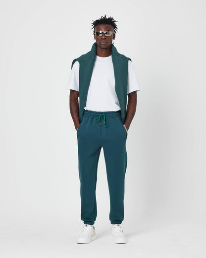Men's Oversized Fleece-Lined Jogger Sweatpants Withinblack