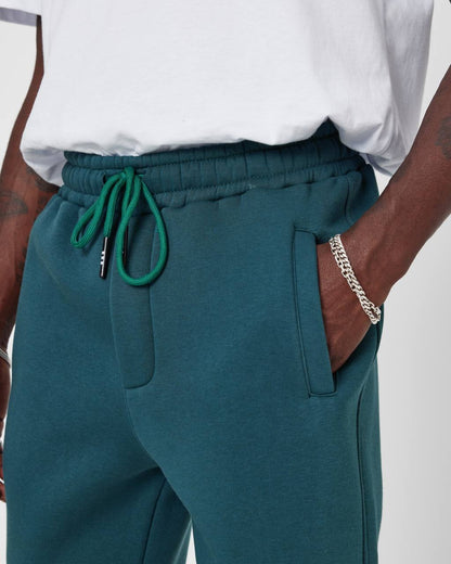 Men's Oversized Fleece-Lined Jogger Sweatpants Withinblack