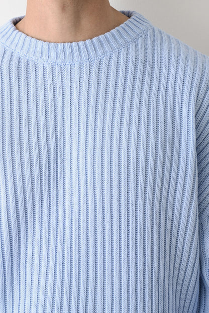 Modern Oversized Knit Sweater Withinblack