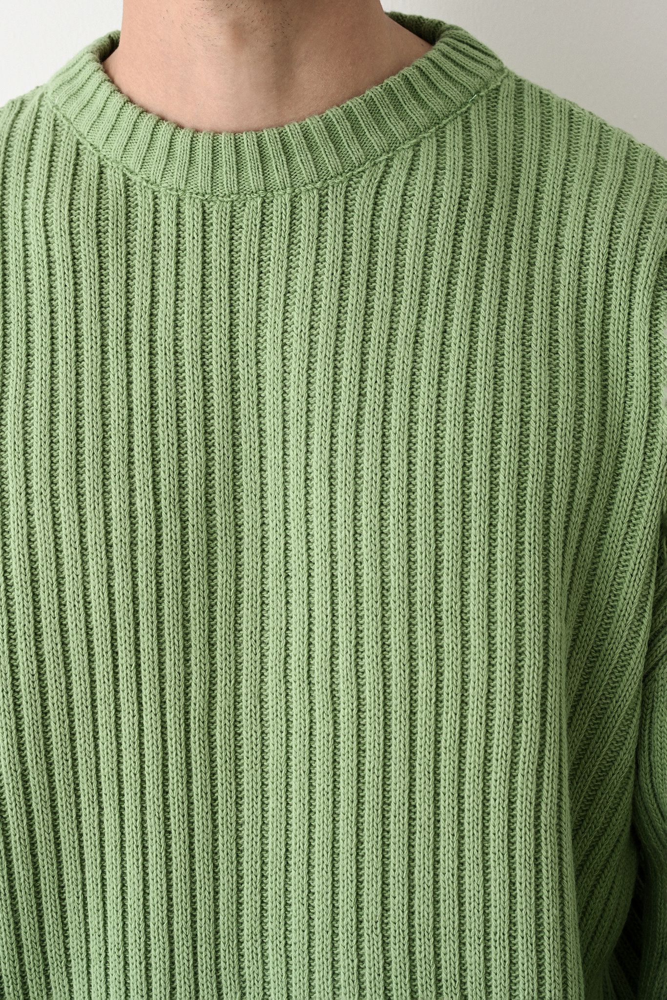 Modern Oversized Knit Sweater Withinblack