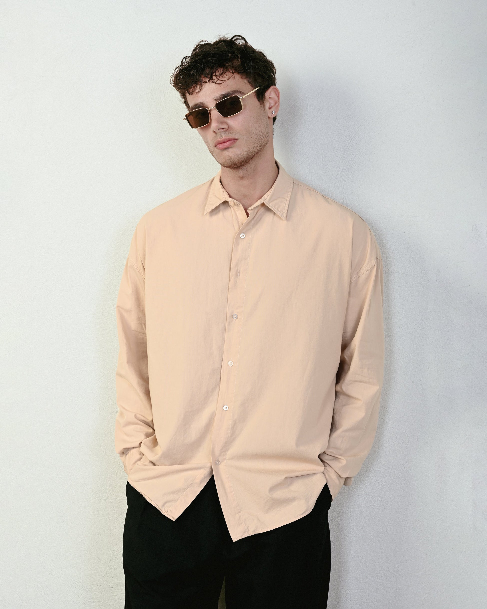 Men's Oversized Shirt – Relaxed and Stylish Casual Look Withinblack