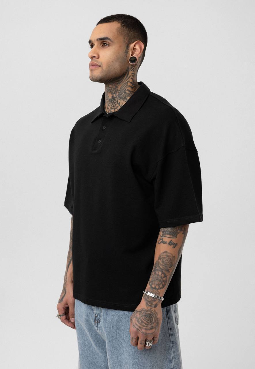 Men’s Pique Polo Shirt Withinblack