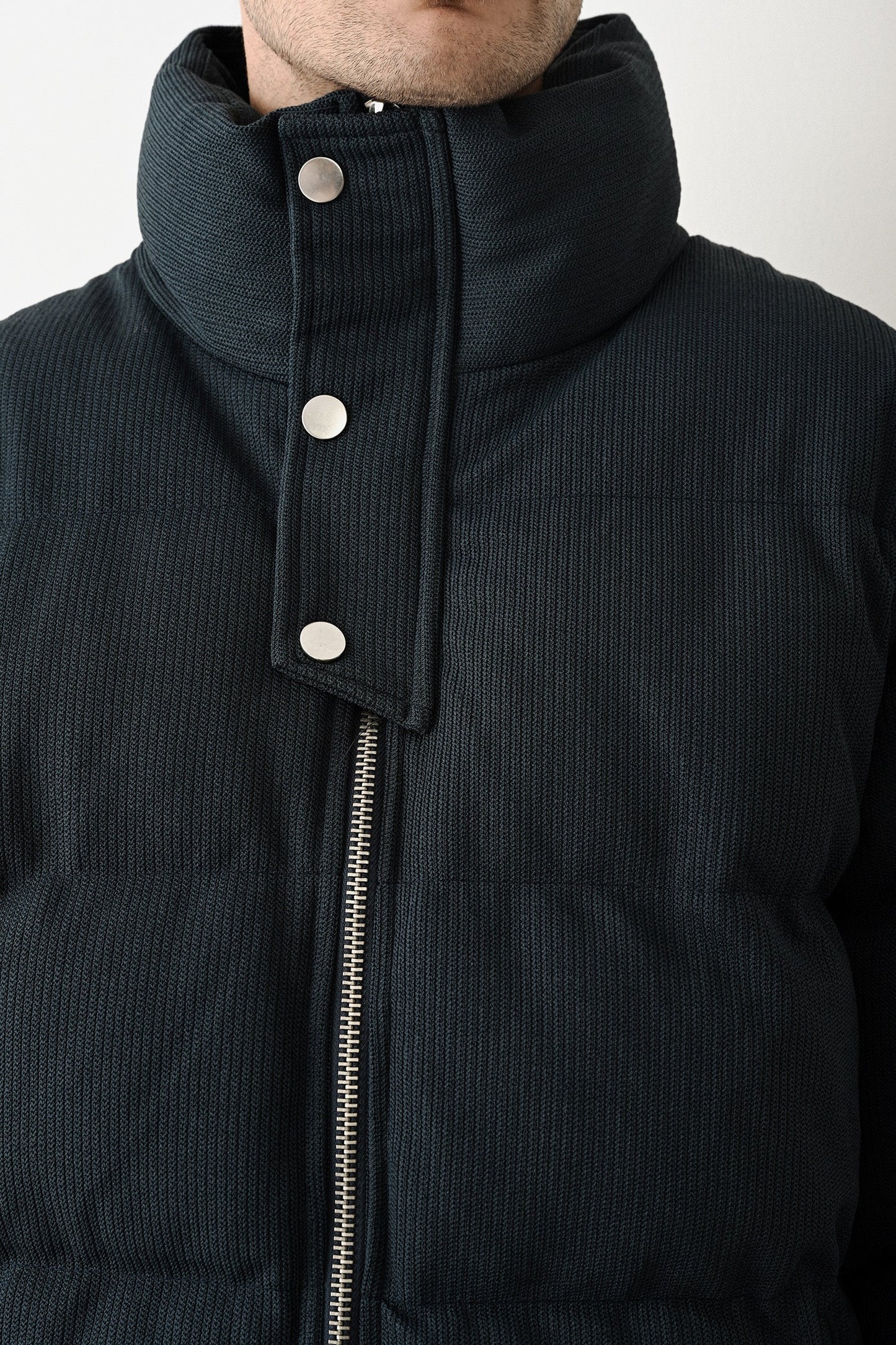 Black Quilted Winter Coat Withinblack