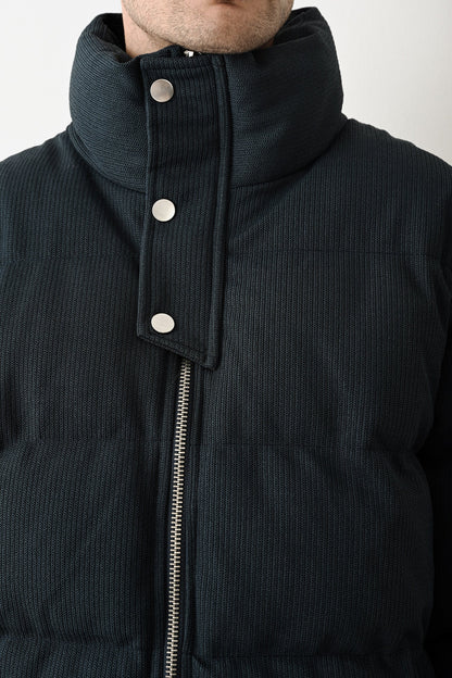 Black Quilted Winter Coat Withinblack