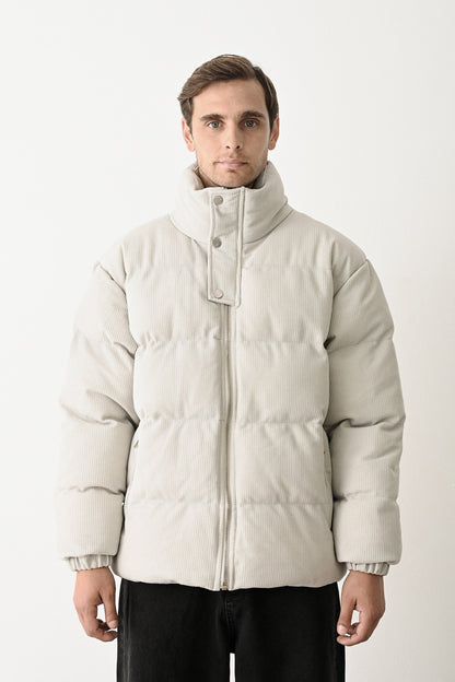 Black Quilted Winter Coat Withinblack