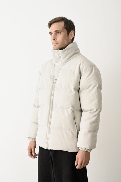 Black Quilted Winter Coat Withinblack