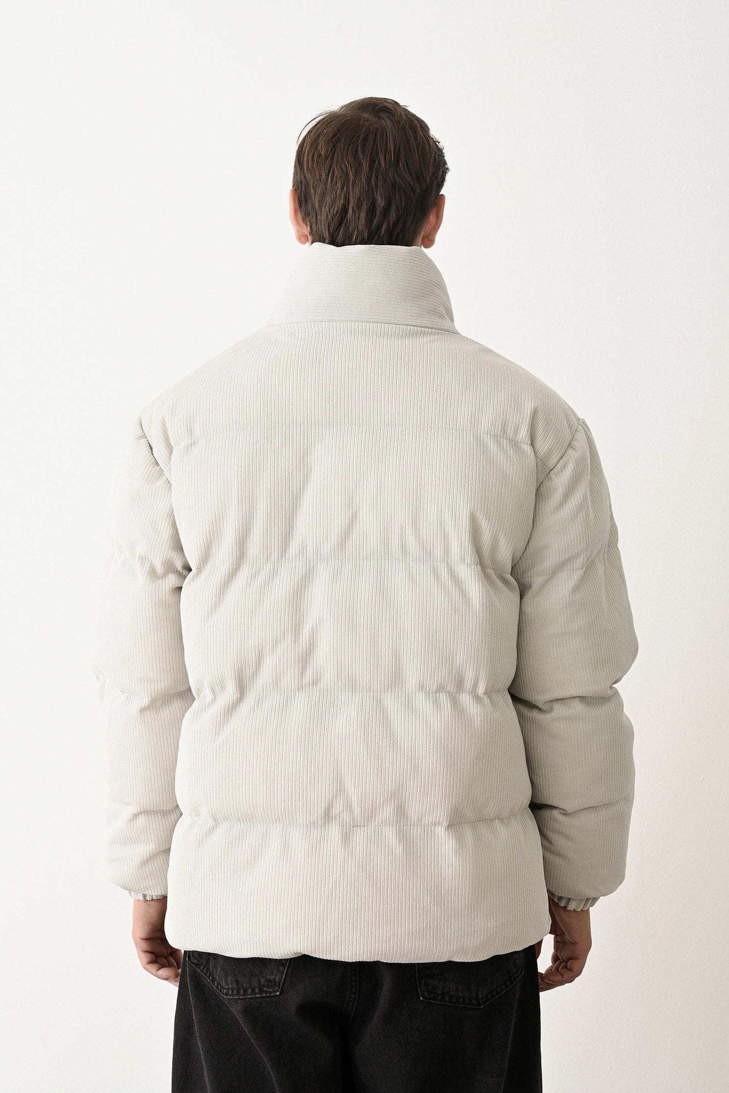 Black Quilted Winter Coat Withinblack