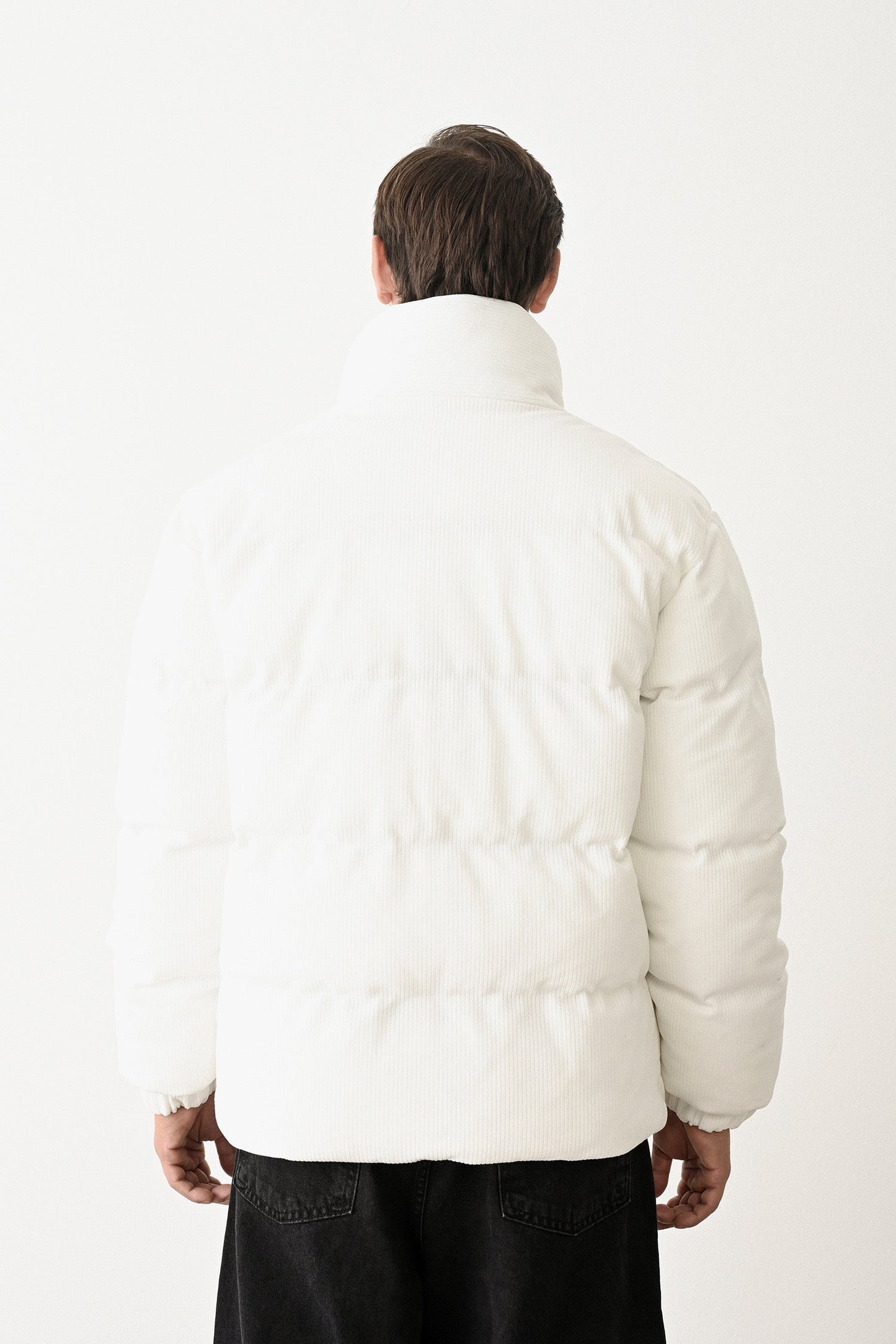 Black Quilted Winter Coat Withinblack