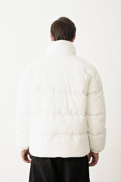 Black Quilted Winter Coat Withinblack