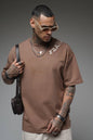 Men's Round Neck Tee - Classic Cotton T-Shirt - Everyday Casual Top Withinblack