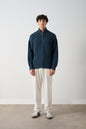 Men's Zippered Thessaloniki Knit Cardigan Withinblack