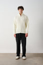 Men's Zippered Thessaloniki Knit Cardigan Withinblack