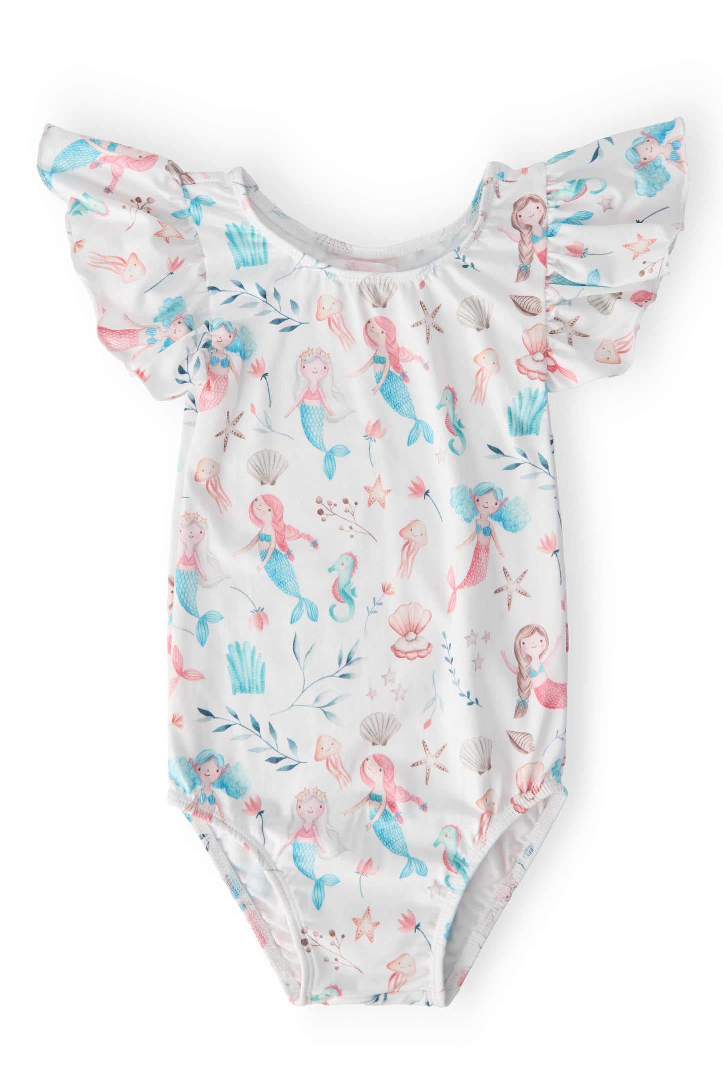 Mermaid Friends S/S Flutter Sleeve Leotard Mila & Rose ®