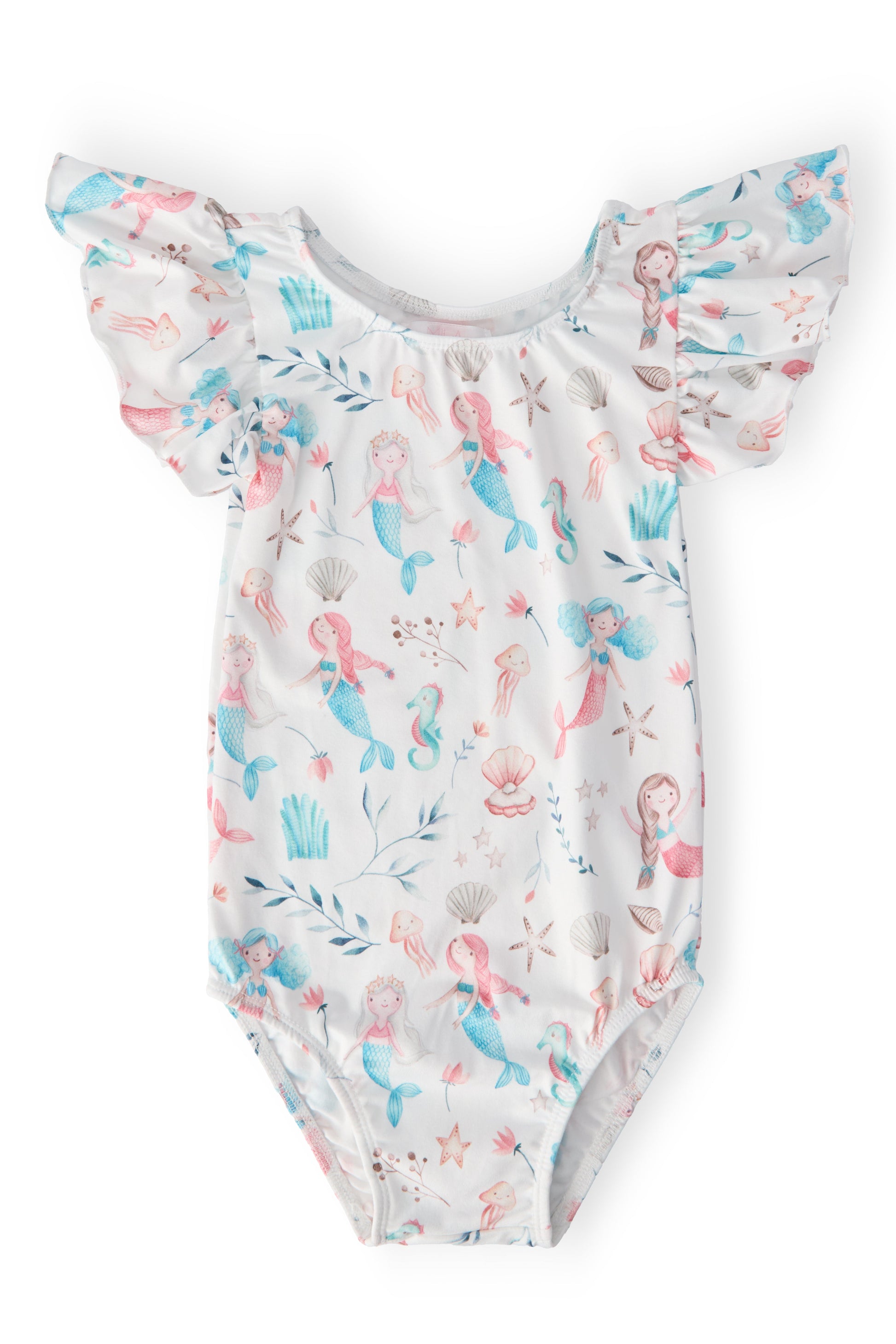 Mermaid Friends S/S Flutter Sleeve Leotard Mila & Rose ®