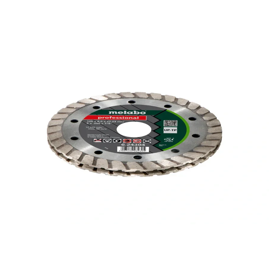 Metabo 624304000 5" x 1/4" Turbo Sandwich Tuckpoint Blade VM Hardware