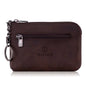 Milano Leather Wallet Pouch Purse Zipper Change Bag Trusador