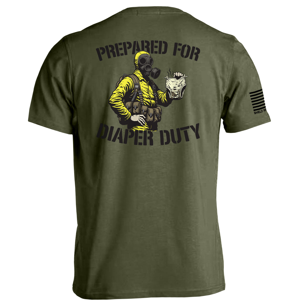 Prepared For Diaper Duty Hazmat Suit Shield Republic