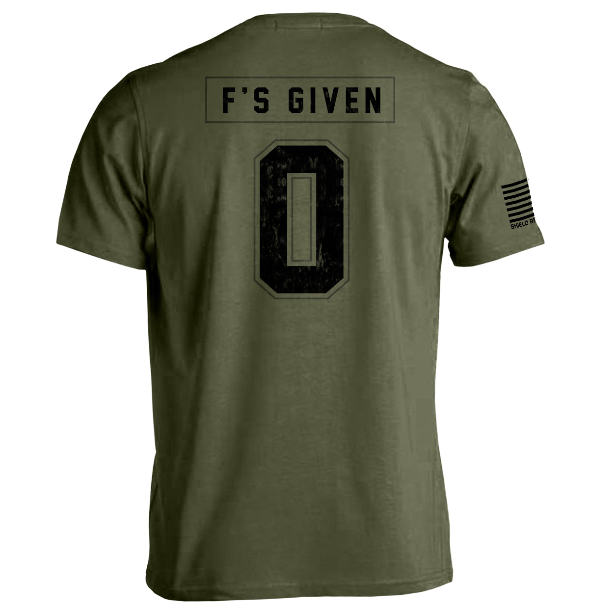 Zero F's Given Jersey Shield Republic