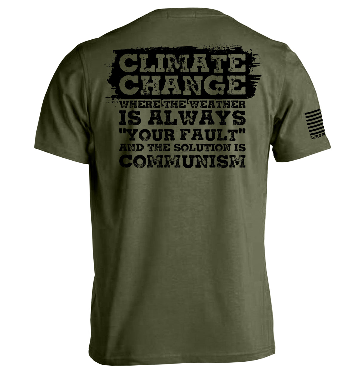 Climate Change The Solution Is Communism Shield Republic